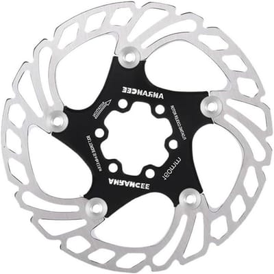 Fiets Schijfrem Rotor - Remonderdeel - Veilig Fietsen - Goede Warmteafvoer - 160 mm - Zwart