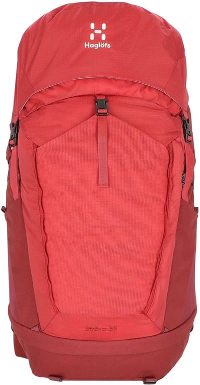 Haglöfs Ströva 55 S-M Rugzak 68 cm - brick red/light maroon red