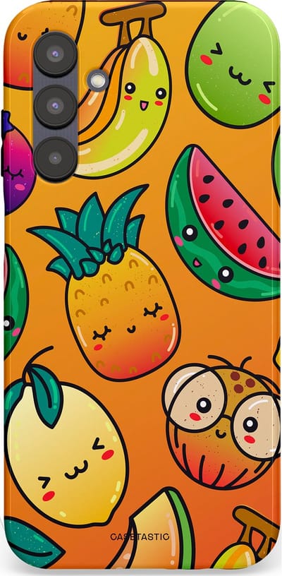 Casetastic Hoesje Geschikt voor Samsung A25 - Stijlvolle Beschermende Duo-layer Case - Fruitastisch