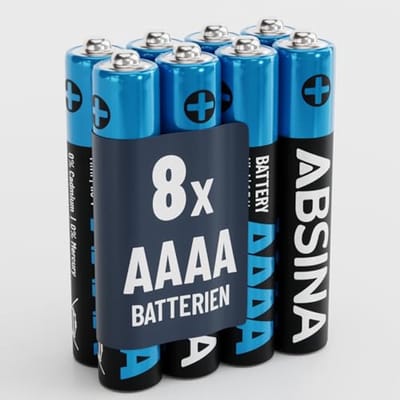8 x AAAA Batterijen - Mini Alkaline Batterijen 1,5V voor Diverse Toepassingen