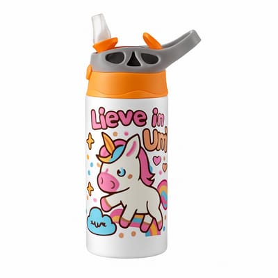Minimalistische il_1140xN.7808203911_5b08 Drinkfles – Stijlvolle Hydratatiefles voor Liefhebbers van Design - Waterfles voor kinderen (wit/oranje)
