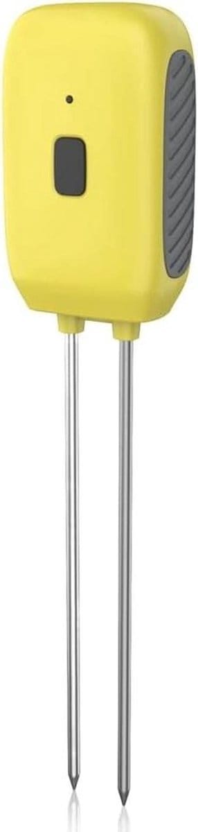 Bodem Tester - Vocht Meter - Planten Verzorgen - APP Controle - 28 x 6 x 3 cm - Geel