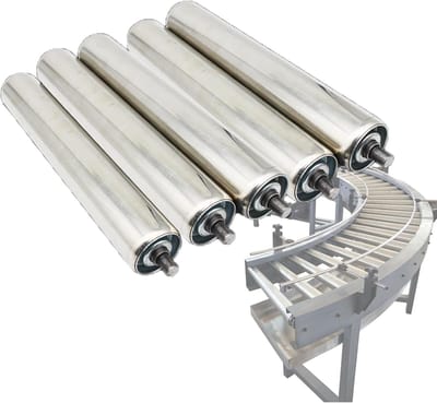 Stalen Transportrollen - Voorraadrollen - Materiaaltransport - Zware belasting - 50MM diameter