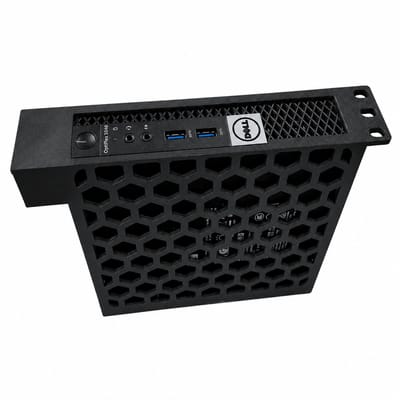 19 Inch Rack Mount Geschikt voor Dell OptiPlex 340 Micro – 1U Mini PC Rack Beugel – Dual Mount – Zwart