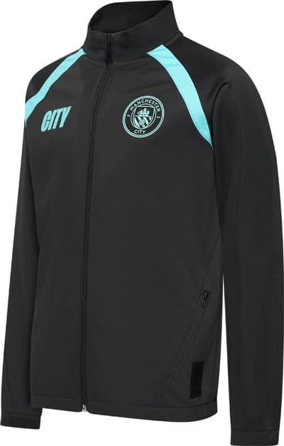 Manchester City Trainingspak Heren 2025/2026 - Maat S t/m XXL - Sportkleding - Voetbalkleding - Zwart - Volwassenen - Officiële Man City Fanmerchandise