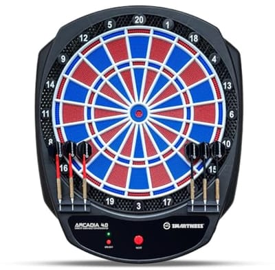 Elektronisch Dartbord met App en Bluetooth Verbinding voor 1-8 Spelers - 17 Spellen