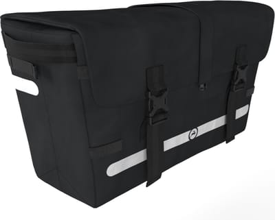 Gazelle Cabby Cargo Fietstas - Reflecterend - 35 Liter - Zwart