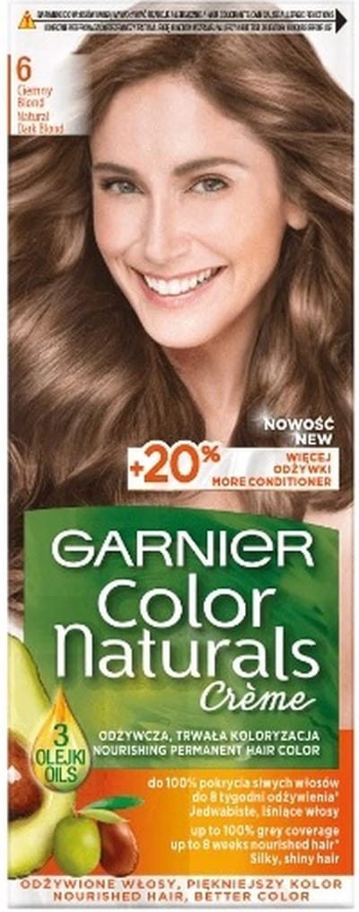 Color Naturals haarverf 6 Donker Blond 1pc