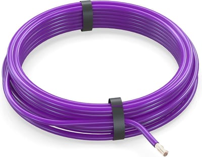 Voertuigkabel FLRY-B 0,50 mm² 10 m paars - Flexibele autokabel voor bedrading en verlichting