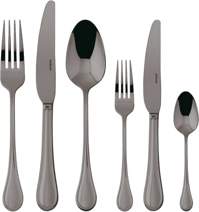 Sambonet Bestekset Royal - Zwart - 36 delig / 6 personen