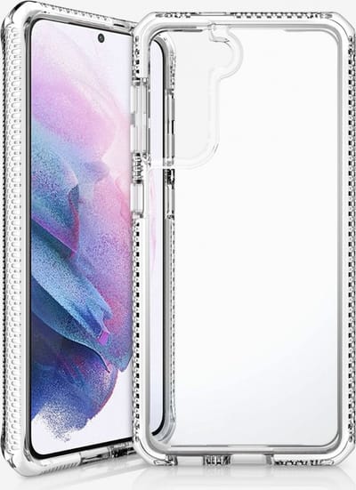 ITSKINS Supreme Clear Samsung Galaxy S21 Plus Hoesje Transparant/Wit