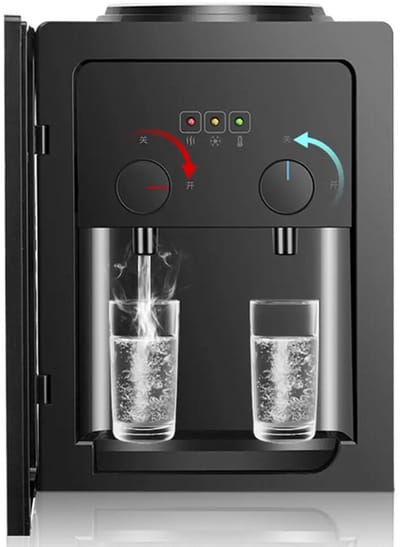 Trexxo - Waterdispenser - Elektrische waterdispenser - koud - warm - Drinkfontein - thuis - kantoor - sportschool - 550w/220v - zwart