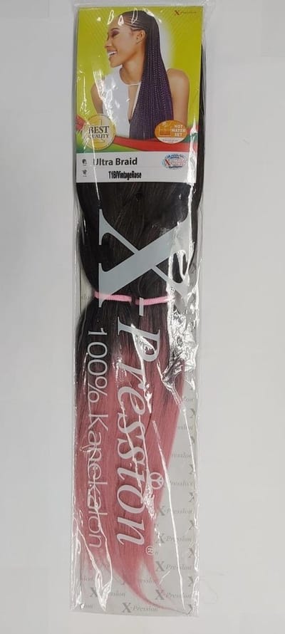 Haarextensies X-Pression Nº T1B/Vintage Rose (T1B/Rosewood)