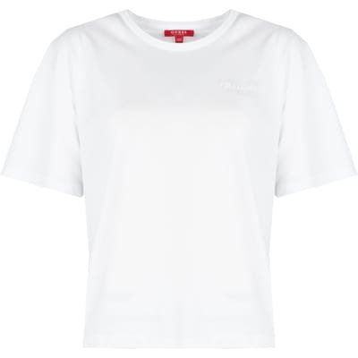 Guess T-Shirt Noley Vrouw Wit
