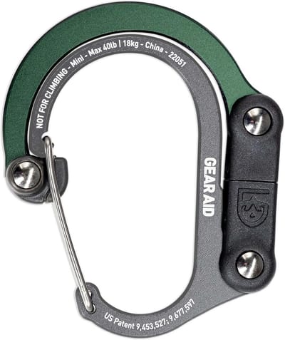 Multifunctionele Karabijnhaak met Clip voor Reizen en Camping