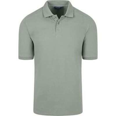 Suitable Respect Polo Tiger Groen - Maat XXL - Heren - Polo shirt Heren met Korte mouw