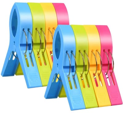 TOVBMUP Kledingclip - Handdoekclip - Strandhanddoekclip - Winddichte clip - Geschikt voor strandligstoelen, kledingclips, strandlakens