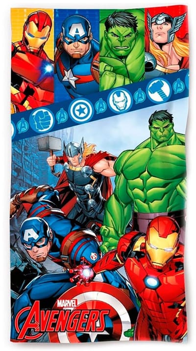 Marvel Avengers - Strandlaken - 140 x 70 cm. - Badhanddoek - sneldrogend