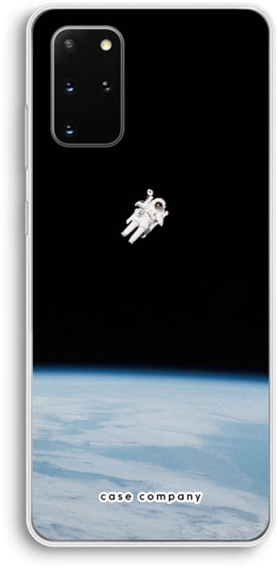 Case Company® - Hoesje geschikt voor Samsung Galaxy S20 Plus hoesje - Alone in Space - Soft Cover Telefoonhoesje - Bescherming aan alle Kanten en Schermrand