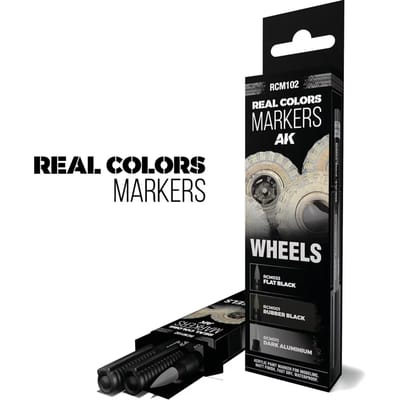 Markerset AK Interactive Wheels (x3)