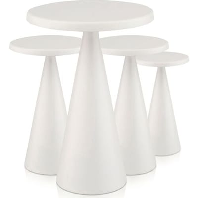 GGM Gastro (4 Stück) Tischleuchte - CONE - Ø 130mm - Whisper White