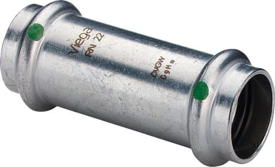 Viega Sanpress Inox-schuifmof, d 18mm staal roestvast Model 2315.5, 436384