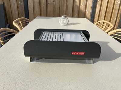 Artola TrunQy Gourmet Tafel BBQ - 2 in 1 - houtskool - uniek design