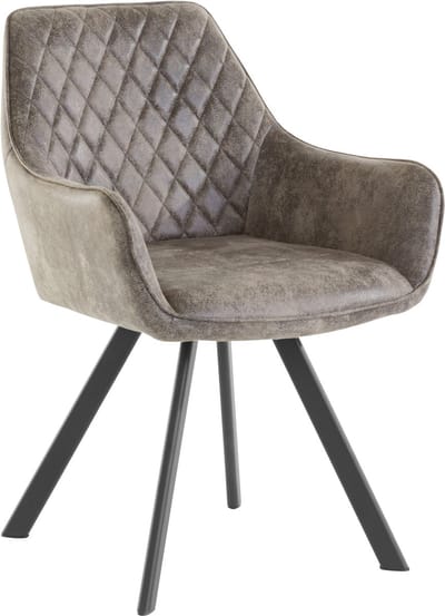 Olga-Fauteuil 1 Pak Grijs