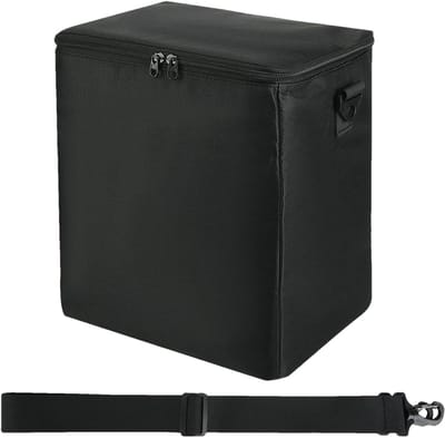 Geïsoleerde Tas - Koelrugzak Drankbox - Levensmiddelen Vervoeren - Lekvrij Waterdicht - 28 x 20 x 32 cm - Zwart