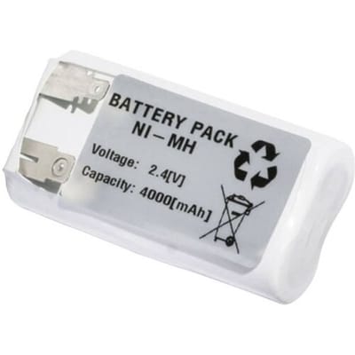 Emmerich 2443FA4000R Accu voor noodverlichting U-soldeerlip 2.4 V 4000 mAh