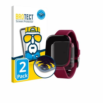 BROTECT - Screenprotector voor Reflex Active Berry AMOLED 1.85" - Folie Beschermfolie transparant volledig dekking - 2 Stuks