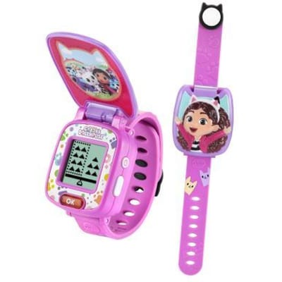 VTech Gabby's Poppenhuis Learning Watch - Educatief Speelgoed - Smartwatch Kinderen - Inclusief 4 Ingebouwde Spellen - Speelgoed vanaf 3 Jaar