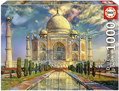 1000 stukjes puzzel taj mahal india Educa