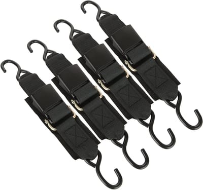 Boot Trailer Gesp Riemen - Spanbanden Boot Aanhanger - Veilig Transport Goederen - Met S-haken en Clips