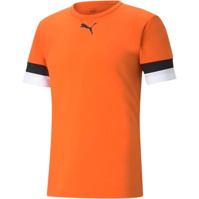 Puma Teamrise Shirt Korte Mouw Heren - Oranje | Maat: XXL