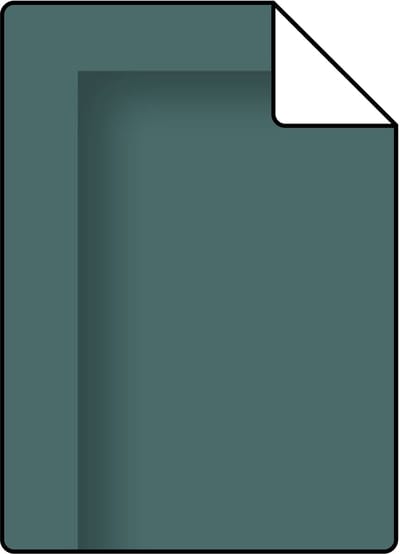 Proefstaal Origin Wallcoverings behang wandpanelen petrolblauw - 26.5 x 21 cm - 347956-S