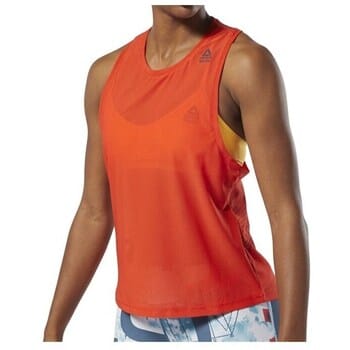 T-shirt Korte Mouw Reebok Sport RC Jacquard Tank