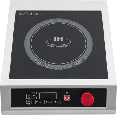 Inductiekookplaat - Kookplaat - Professioneel Koken - 10 Vermogensstanden - 35 x 43 cm - Zwart