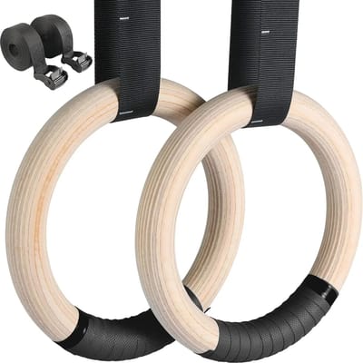 Mercadome® Turnringen - Gymringen - Fitness - Crossfit - Trapeze - Calisthenics - 28mm