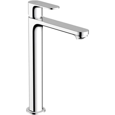 hansgrohe Rebris S - Wastafelmengkraan - Ééngreeps bediening - CoolStart energiebesparend - EcoSmart+ waterbesparend - Met trekwaste - 240mm maat - Chroom