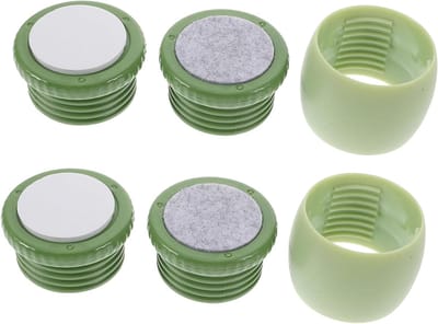 Hoofdeinde Stoppers - Bed Stabilisatoren - Geluid Vrij Slapen - Verstelbaar Zelfklevend - 8.8x5.7x5.7cm - Groen