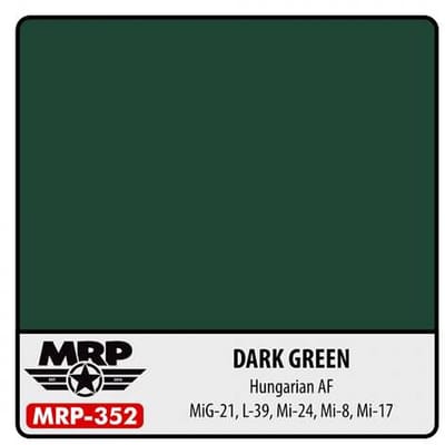 Mr. Paint MRP-352 - Dark Green – 30 ml verf voor Airbrush & Detailwerk