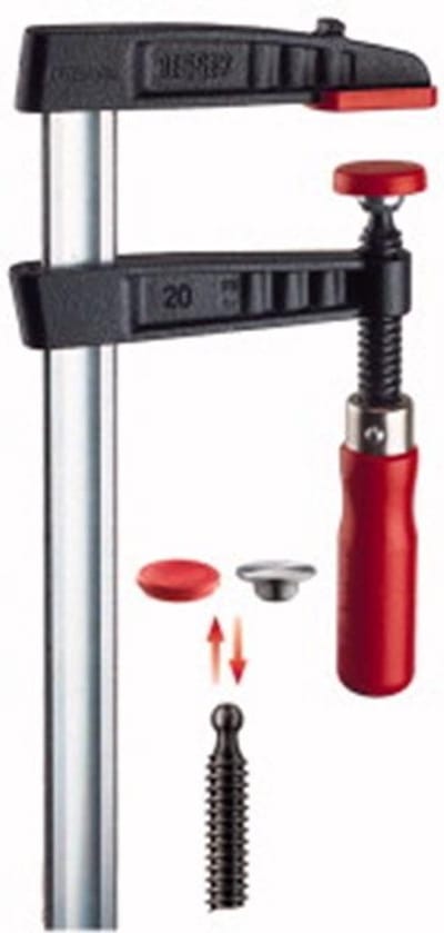 Bessey TG20B6 Lijmtang (diep) Spanbreedte (max.):200 mm Afm. werkbereik:60 mm