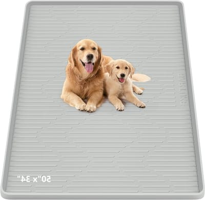 Extra grote herbruikbare puppy-training pads, 127 x 86 cm, siliconen mat voor zindelijkheidstraining, antislip, lekvrij en vloerbescherming binnenshuis