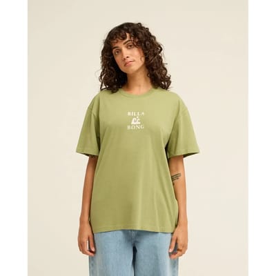 T-shirt dames Billabong Surfing In Town