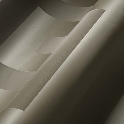 "GRIEKSE SLEUTEL" SATIJN GLANZEND BEHANG | Design - zilver grijs - A.S. Création Versace 5