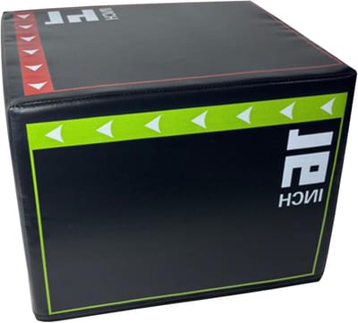 Springoefen Box - Fitness Box - Kracht Training - Schokbestendig Schuim - 40x30x35 cm - Zwart