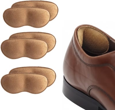 Sodrai Hielpads - 3 paar (6 stuks) - Hielbeschermers - Voorkomt Zere Hielen en Blaren - Anti slip - hielzool