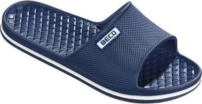 Beco Badslippers Soft Marineblauw Dames Maat 36