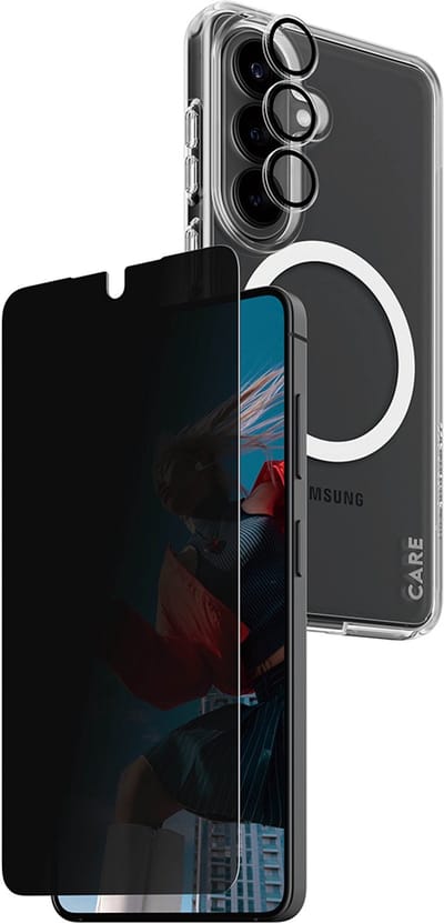 CARE by PanzerGlass Privacy Urban Combat 3-in-1 Bundle Samsung Galaxy S26